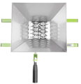 Mlynček na ovocie Strend Pro OD-53207 nerez, 7L 4 detail