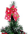 Stromček MagicHome Vianoce, ozdobený, červený, 41 cm 3 detail