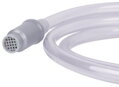 Hadica na víno 13 mm, L-1.7 m, číra, s klapkou, potravinárska 1 detail