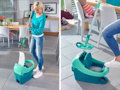 Leifheit 55096 Wiper Press Profi XL Mobile, Súprava upratovacia mop + vedro 8 detail