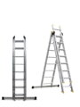 Rebrík Strend Pro DP 3x8, Alu, EN 131 max. 4.97 m 2 detail
