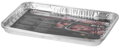 Miska MagicHome 34x23x2.5 cm, 3 ks, obdĺžniková, perforovaná, ALU 1 detail