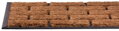 Rohožka pred dvere RBC 124, Brickwall, guma/kokos, hnedá 45x75 cm, 4, náradie