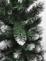 Stromček MagicHome Vianoce Nico, jedľa v jute, zasnežené konce, 60 cm, 1, náradie