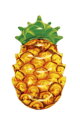 Bestway 43310 Nafukovačka Pineapple, 174x96 cm