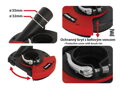 Odsávací kryt na uhlovú brúsku 115/125 mm Strend Pro DP128 7 detail