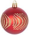Gule MagicHome Vianoce, sada, 21 ks, 6 cm, červené, špic, na vianočný stromček, 2, náradie