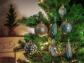 Gule MagicHome, 15 ks, 8-15 cm, medeno - zelené, na vianočný stromček, 1, náradie