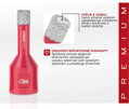 Vyrezávač Strend Pro Premium DCB11, 010 mm, M14, HD, diamant, profesional 2 detail