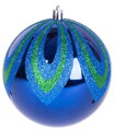 Gule MagicHome Vianoce, 4 ks, modré, s dekoráciou, na vianočný stromček, 10 cm, 2, náradie