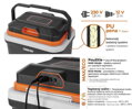 Autochladnička Strend Pro, 2v1, 24 lit, 230V/12V, PUR izolácia 12 detail