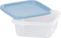Dózy na potraviny MagicHome Lunchbox, 0,6 lit, sada 4 ks, štvorcová 2 detail