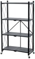 Regál Racks RAW4T, kovový, 4 police, 1270x720x340 mm, max. 50 kg/polica, prenosný, na kolieskach 1 detail