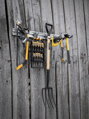 Sada skladovacia G-mate GHS5 • koľajnička 80 cm, 5 ks, + vešiaky 3 detail