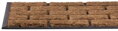 Rohožka pred dvere RBC 124, Brickwall, guma/kokos, hnedá 45x75 cm, 2, náradie