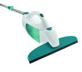 Leifheit 51003 Window cleaner, Čistič okien s tyčou 43 cm, mop na okná 1 detail