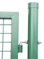 Plotová bránka METALTEC ECO, 1000/1500/50x50 mm, zelená, jednokrídlová, RAL6005, 2, náradie