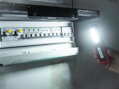 Svietidlo Worklight CWL1110, COB+1 XPE 200 lm, 1200mAh, magnet, USB nabíjanie 4 detail