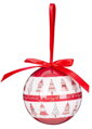 Gule MagicHome Vianoce, so stromčekmi, 6 ks, 7,5 cm, červeno/biele, na vianočný stromček, 2, náradie