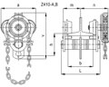 Macka Brano Z 420-A 3,2 t, 3,0 m, jednonosnikova