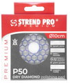 Podložka Strend Pro PREMIUM DP514, 100 mm, G050, diamantová, brúsna, leštiaca 2 detail