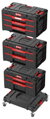 Box QBRICK System ONE Workshop - Cart, 3x Toolbox, 4 dielna sada boxov na náradie