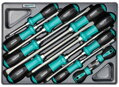 Dielenský vozík s náradím whirlpower®, 211 dielna skrinka, 7 zásuviek 3 detail