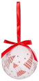 Gule MagicHome Vianoce, so stromčekmi, 6 ks, 7,5 cm, červeno/biele, na vianočný stromček, 1, náradie