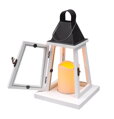 Lampáš MagicHome LW8823, 17x17x33 cm, LED, 3xAAA, drevo 1 detail