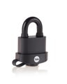 Zámok Yale Y220B/51/118/1, High Security, visiaci, laminovaná oceľ, čierny, 53 mm, 3 kľúče 1 detail