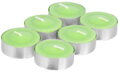 Sviečka Citronella C-151, repelentná, čajová, zelená, bal. 6 ks, 1, náradie