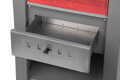 Kachle Nova Ceramic, 7,5 kW, 120 mm, červená 4 detail