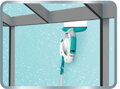Leifheit 51007 na Window cleaner, Hubica sacia 10 detail