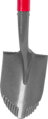 Lopata Strend Pro, s násadou D, fiberglass, drenážna, 700 mm 1 detail