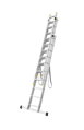 Rebrík Strend Pro DP 3x10, Alu, EN 131 max. 5.72 m, BASIC, 1, náradie