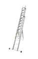 Rebrík Strend Pro DP 3x10, Alu, EN 131 max. 5.72 m 1 detail