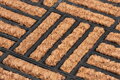 Rohožka pred dvere RBB 123, Parquets 3 - hnedá, 40x60 cm 3 detail