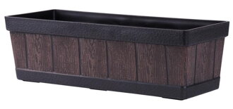 Strend Pro Kvetináč GDA Woodeff 816, teak, 46x17x14 cm