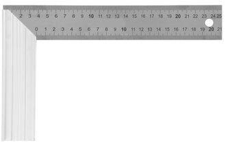 Uholník DY-5007-1 • 250 mm, Alu