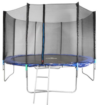 Trampolína Skipjump GS12, 366 cm, vonkajšia sieť, rebrík