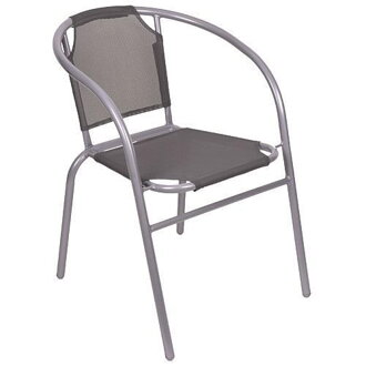 ST Leisure Equipment Stolička BRENDA, šedá, 60x71 cm