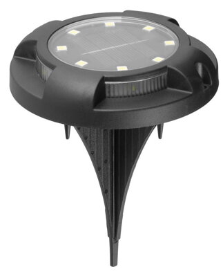 Strend Pro Lampa Solar Crater, 11x14 cm, 12 SMD LED, AA, 2 ks 2172130