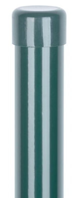 Stĺpik Retic BPL 48/2200 mm, zelený, Zn+PVC, čiapočka