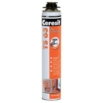 Pena CERESIT TS 63 PU PRO LOW EXPANSION, pištoľová
