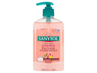 Mydlo Sanytol, dezinfekčné, do kuchyne, 250 ml
