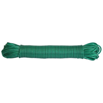 Šnúra ROPE PVC WiCo 4,00 mm, 30 m, oceľ