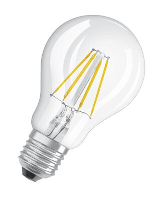 Osram LED Value CLASSIC A FIL 40 non-dim, 4W/827 E27 2700 K, teplá biela