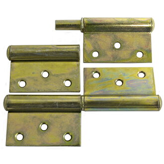 Záves T0018 • 120x68x2.0 mm, Yzn