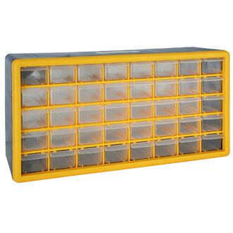 Organizér STREND PRO SBx3045-F, 40 zásuvkový, 500x160x250 mm, max. 25 kg