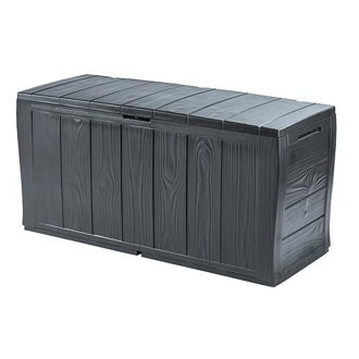 Keter SHERWOOD 270L, antracit, 117x45x57,5 cm, úložný